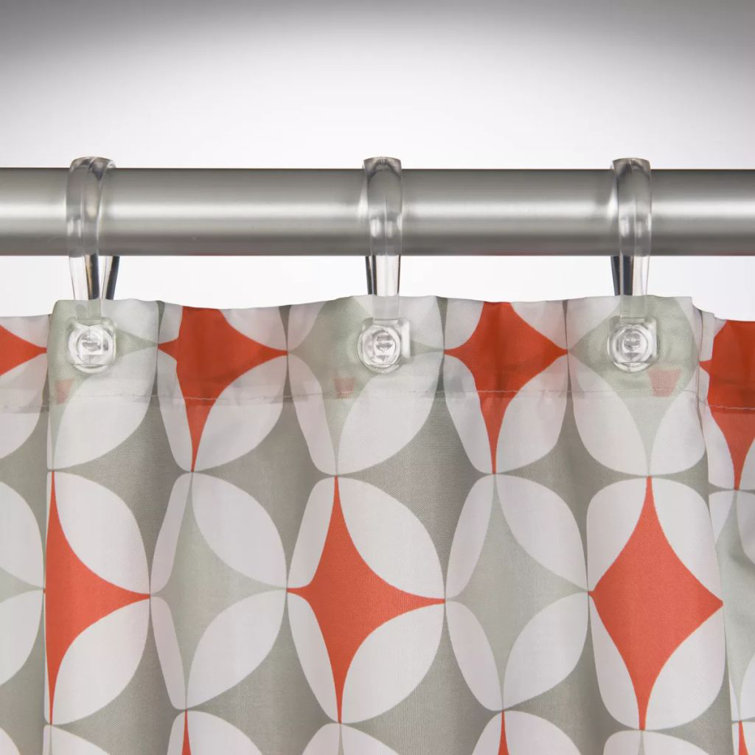 Oliver Sealskin Shower Curtain Diamonds 180cm Wayfair.co.uk